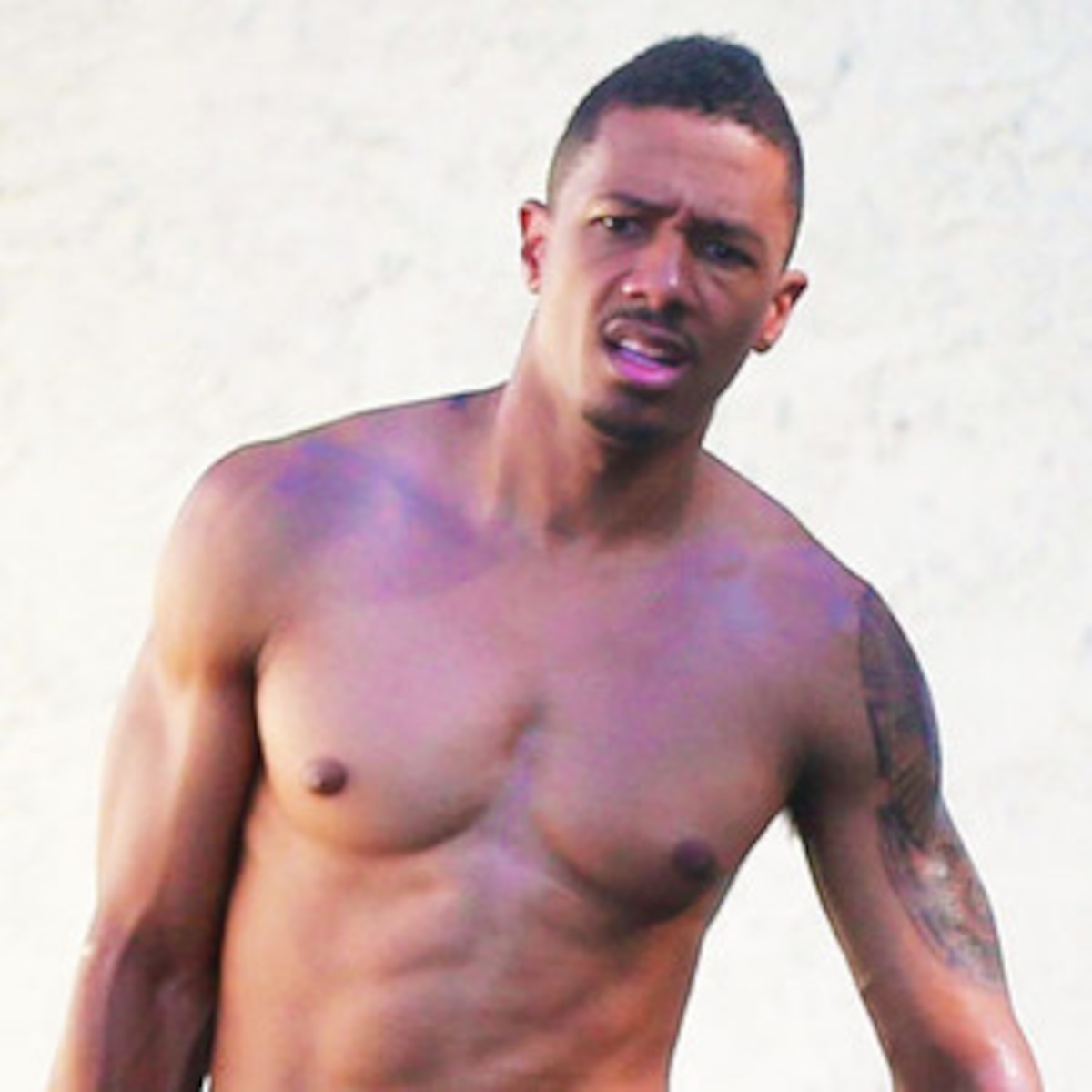 Nick Cannon Eminem Tattoo Nick Cannon Back Tattoo Mariah / It is
